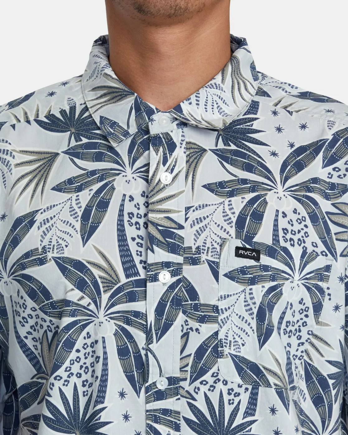 RVCA ANYTIME SHORT SLEEVE SHIRT Metal Clearance