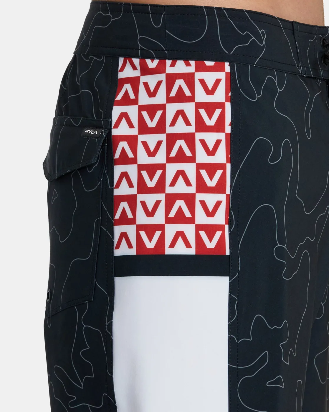RVCA APEX 2 BOARDSHORTS 18'' Camel Outlet