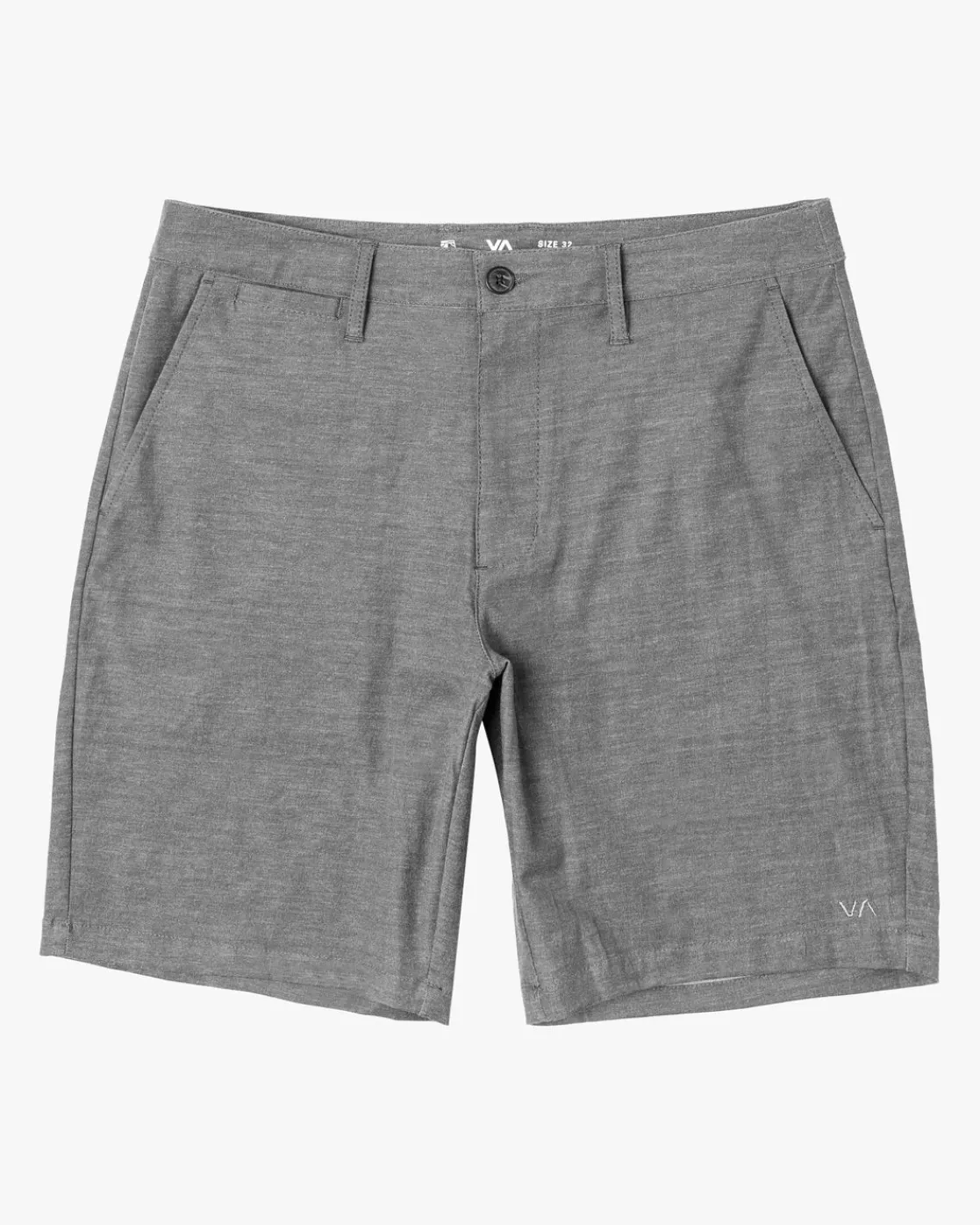 RVCA BACK IN HYBRID 19" SHORTS Athletic Heather