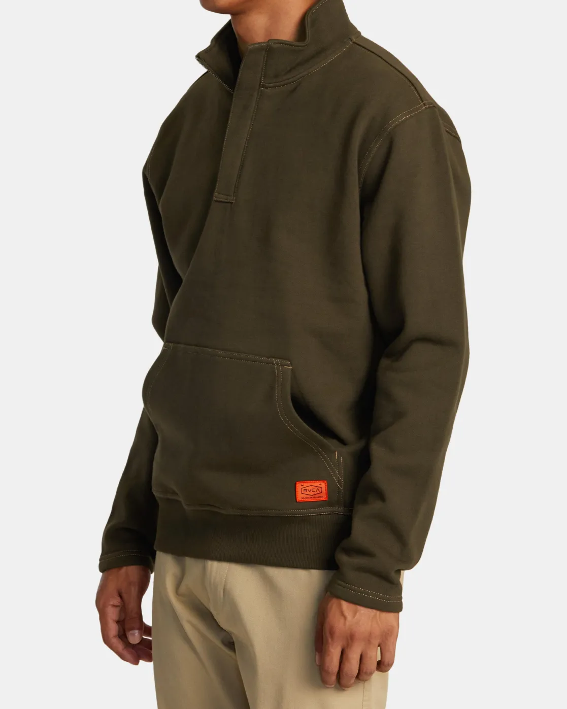 RVCA CHAINMAIL PULLOVER Chocolate Online