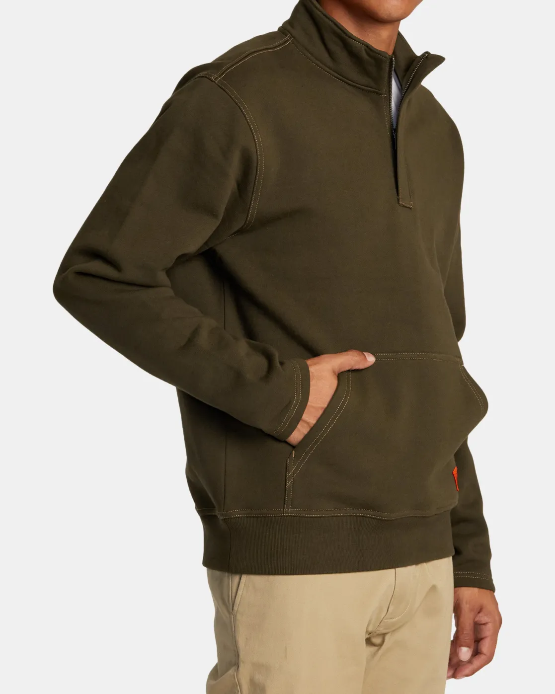 RVCA CHAINMAIL PULLOVER Chocolate Online