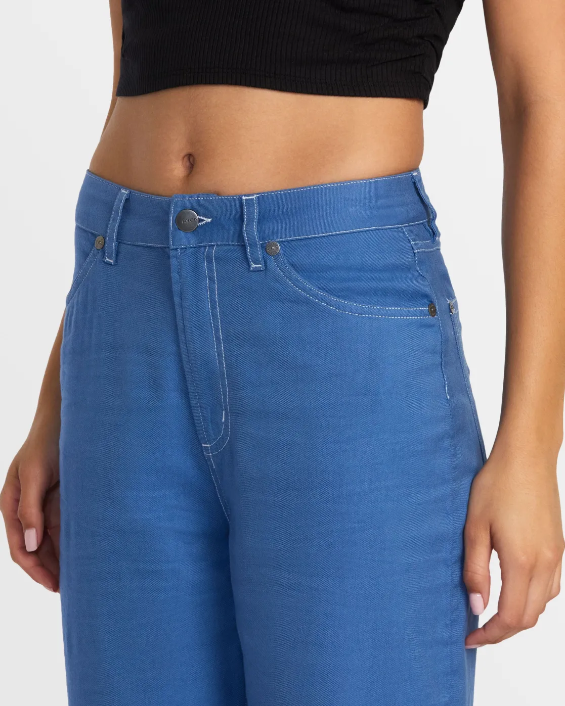 RVCA COCO PANTS Federal Blue New