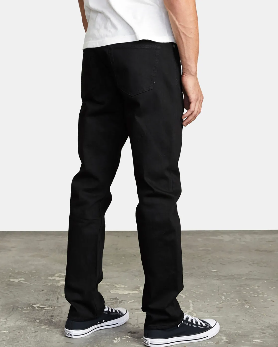 RVCA DAGGERS DENIM JEANS Black Black Discount