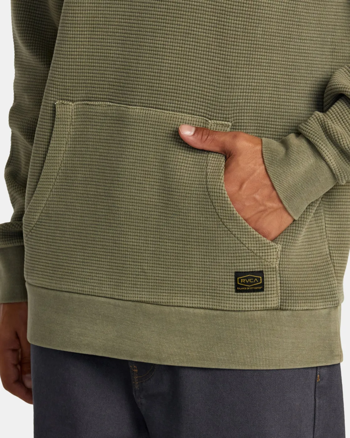 RVCA DAYSHIFT HOODIE Olive Online