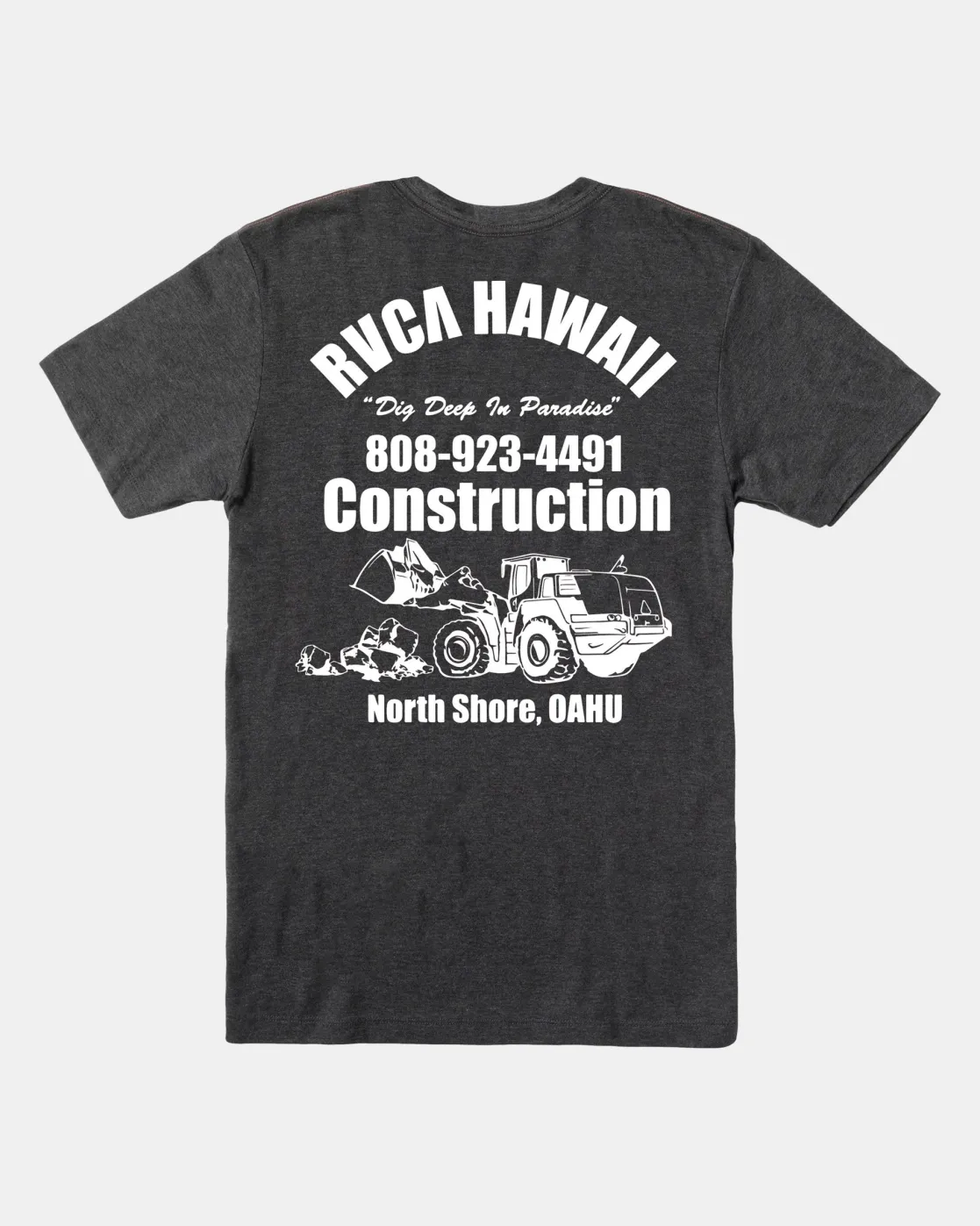 RVCA DIG DEEP TEE Black Hot
