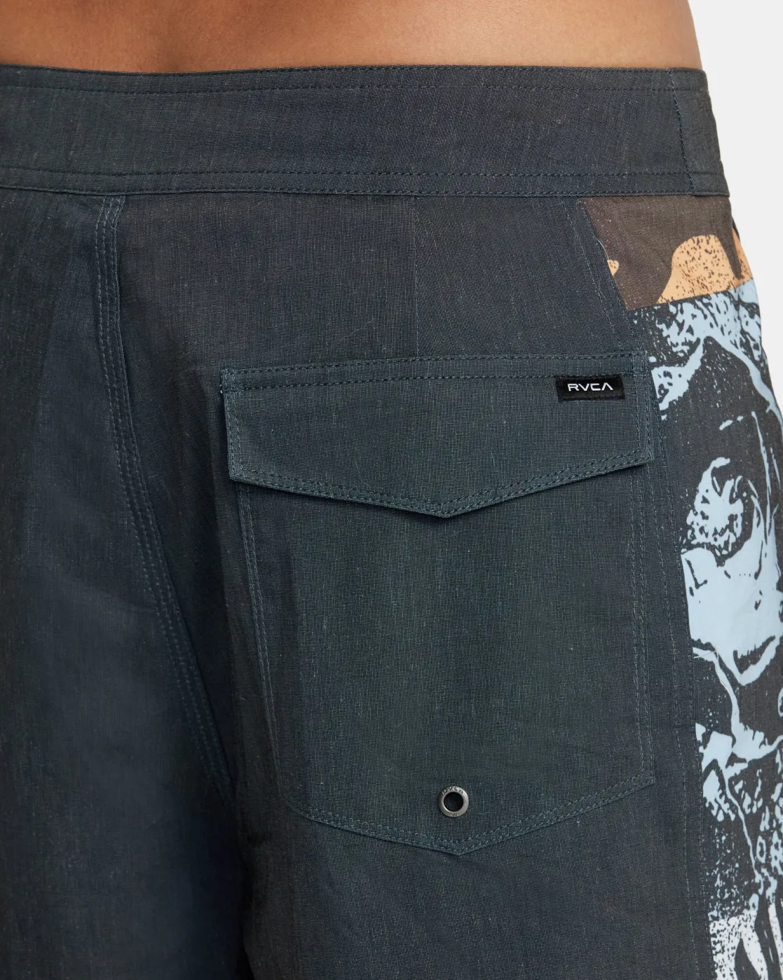 RVCA DRAIN BOARDSHORTS 20'' Black Clearance