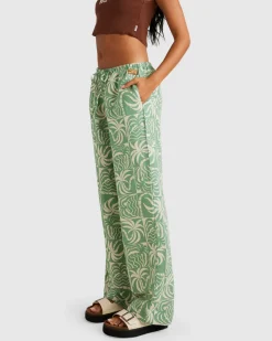 RVCA EXOTICA HOLIDAY PANT Granite Green
