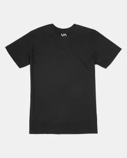 RVCA ICON TEE Black Hot