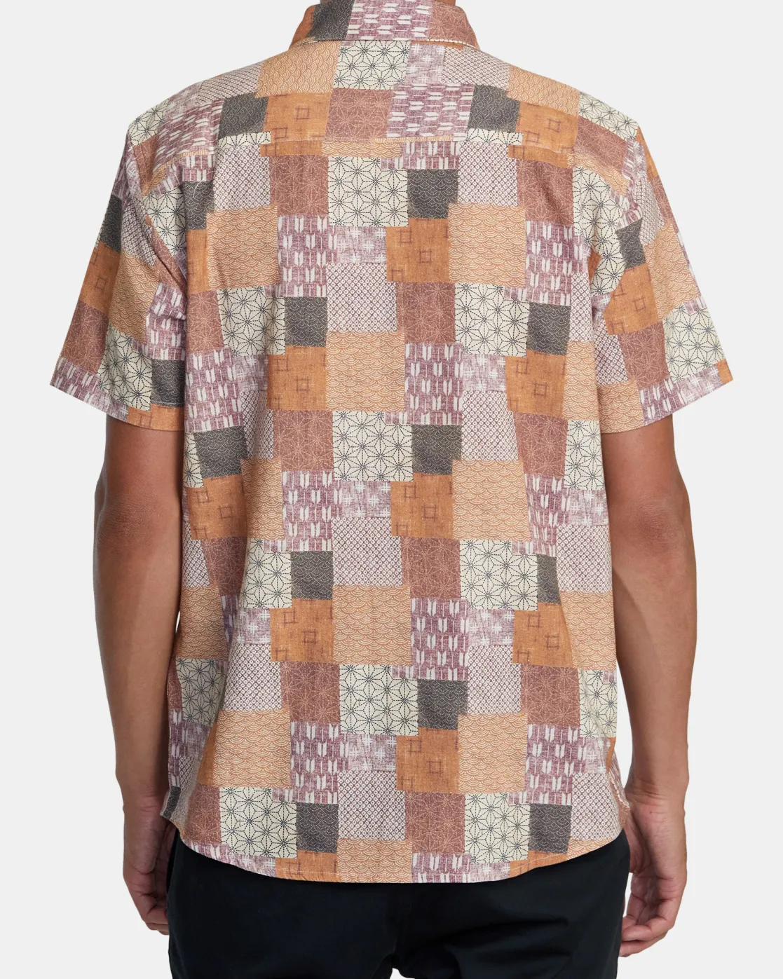RVCA JBS SHORT SLEEVE SHIRT Vintage Gold Outlet