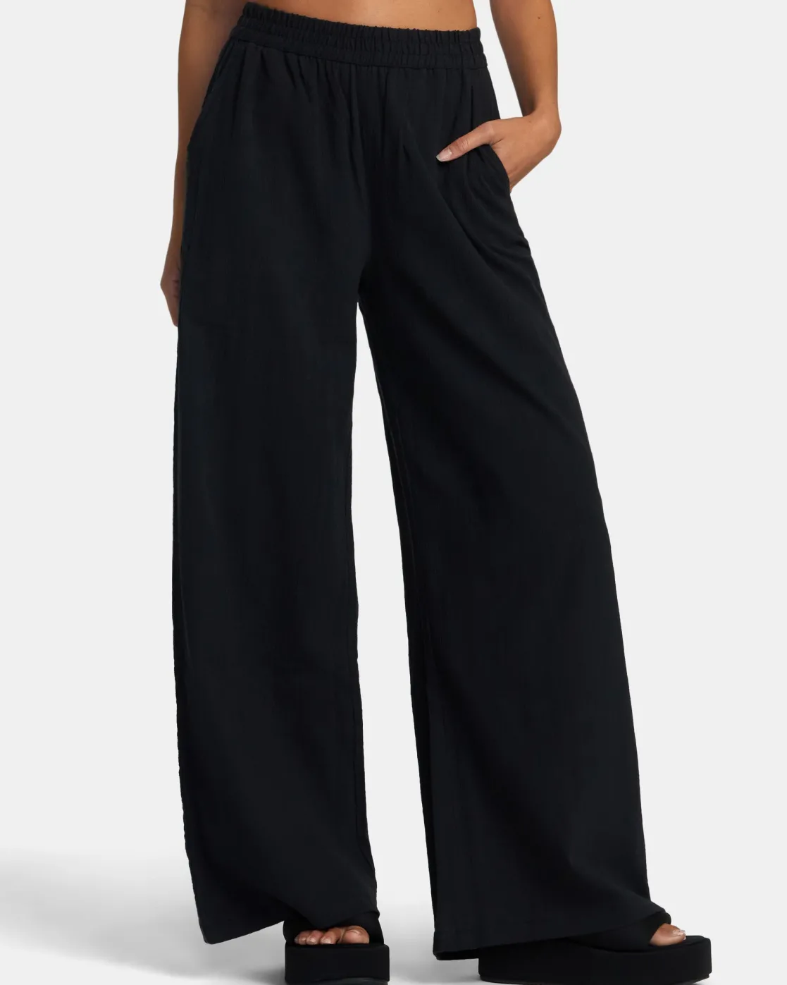 RVCA NEW YUME BEACH PANTS Rvca Black Discount