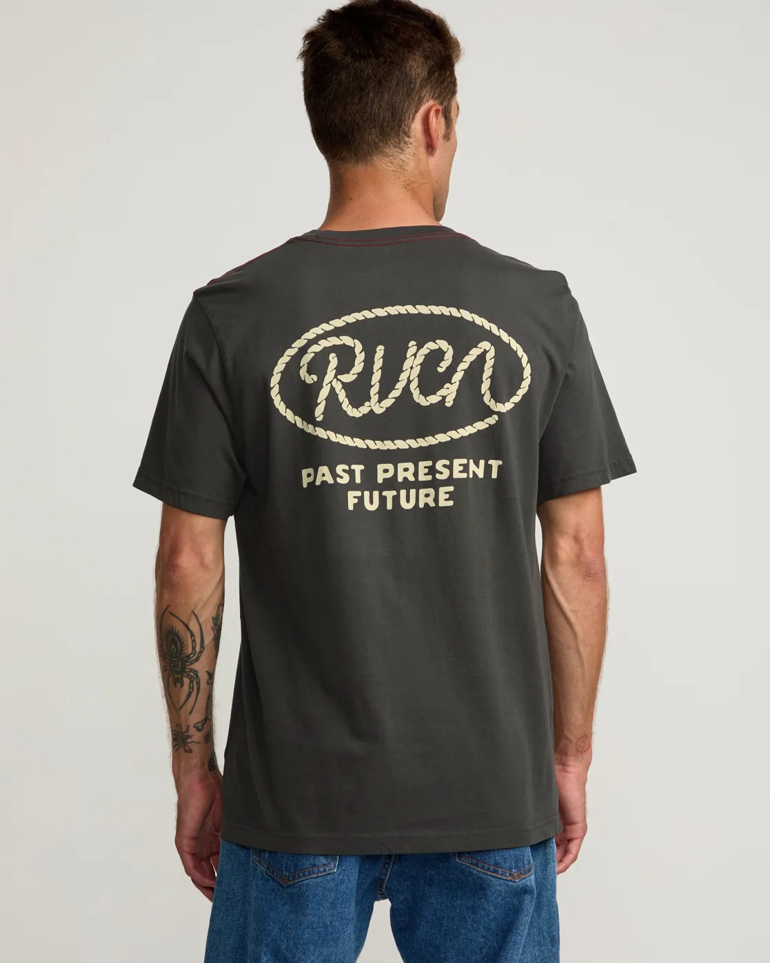 RVCA LASSO TEE Pirate Black Sale