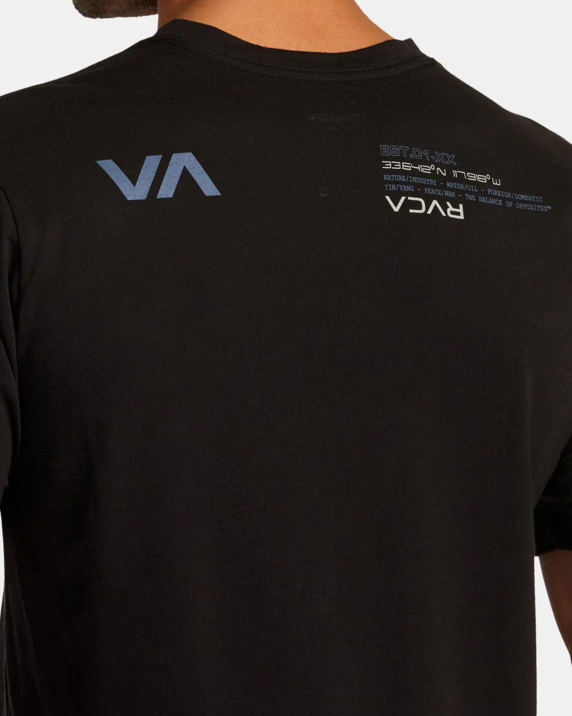 RVCA MATRIX TEE Black Clearance