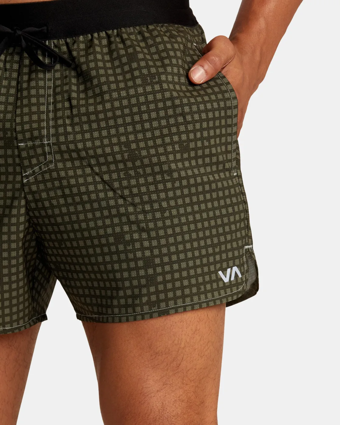 RVCA RUNNER 14" ELASTIC WAIST SHORTS Camo Best