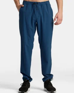 RVCA SPECTRUM TECH TECHNICAL CHINOS Army Blue Hot