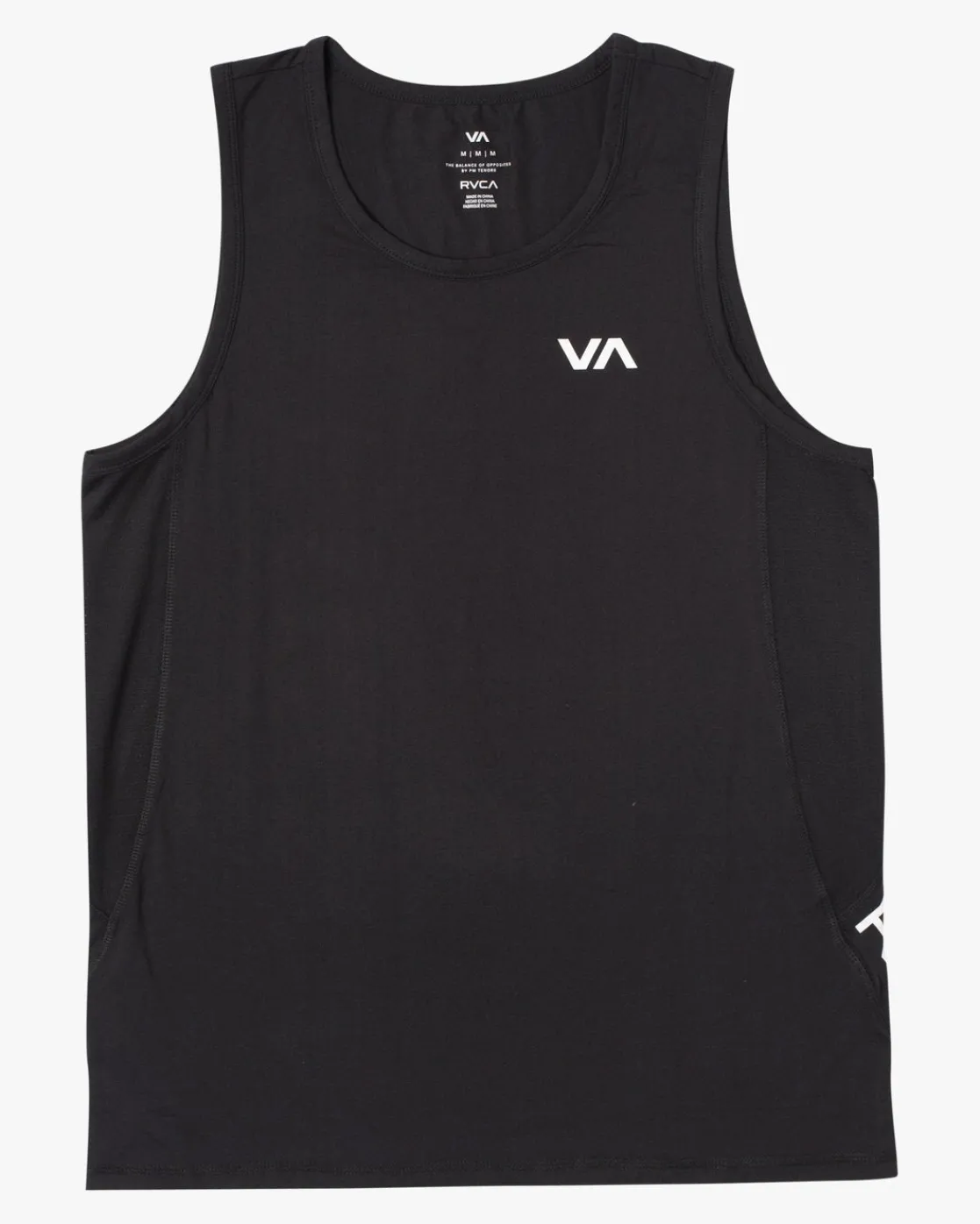 RVCA SPORT VENT TANK TOP Black
