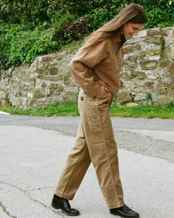 RVCA SPRING SHIFT RELAXED FIT PANTS Ermine Best