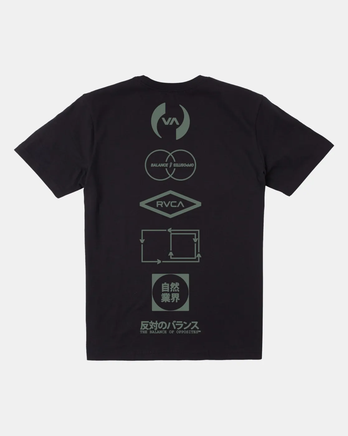 RVCA STACKHOUSE TEE Black Online