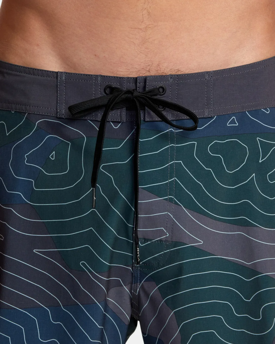 RVCA TOPO EASTERN 18 18" BOARDSHORTS Hawaii Topo Camo