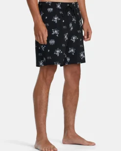 RVCA VA ELASTIC WAIST BENJ BOARDSHORTS 17'' Multi Rose Online
