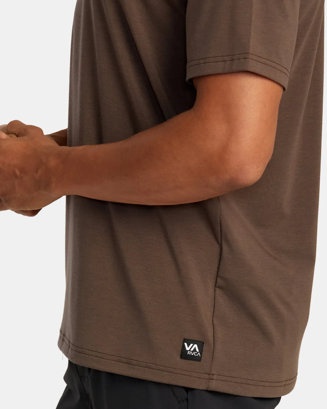 RVCA VA SPORT BALANCE TECHNICAL TRAINING TEE Mocha Clearance