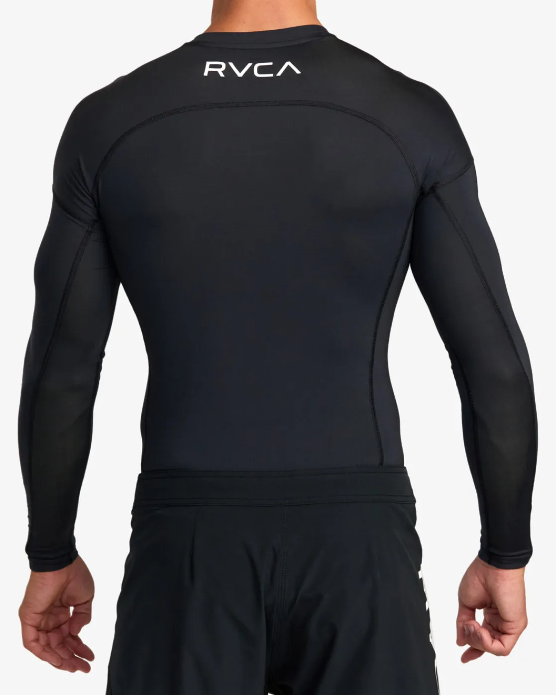 RVCA VA SPORT LONG SLEEVE RASHGUARD Black Outlet