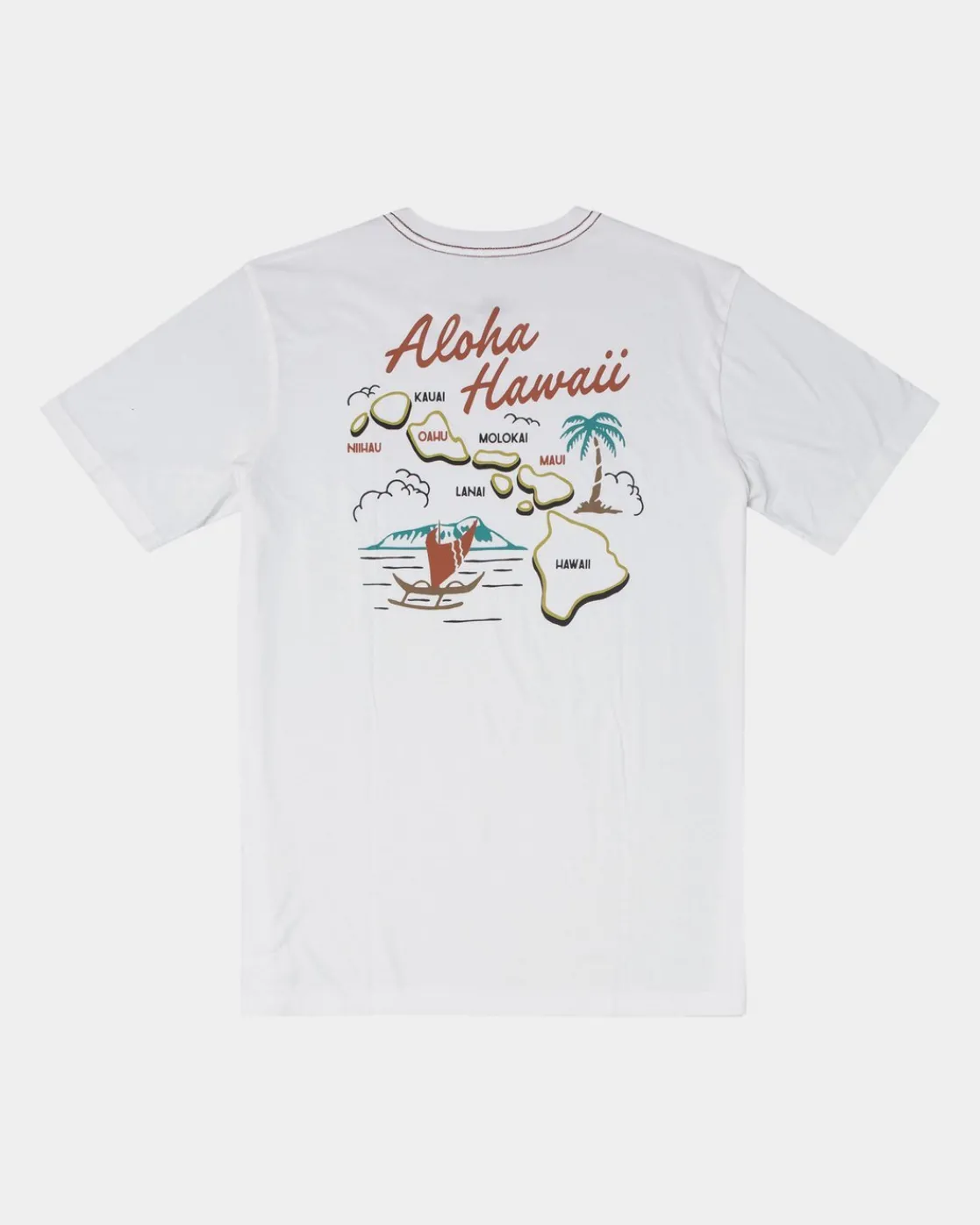 RVCA VOYAGER TEE Antique White Outlet