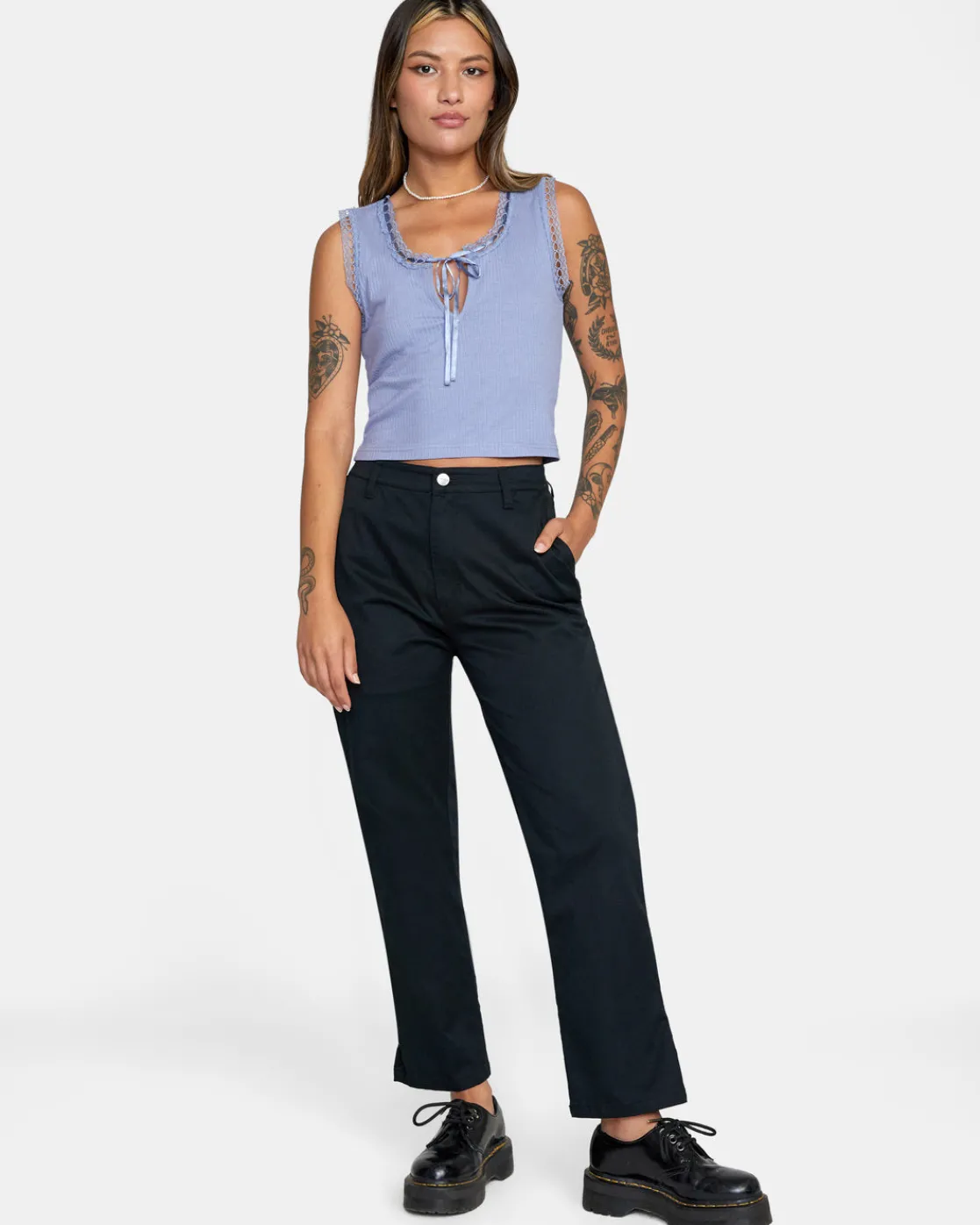 RVCA WEEKEND STRETCH PANTS True Black Online