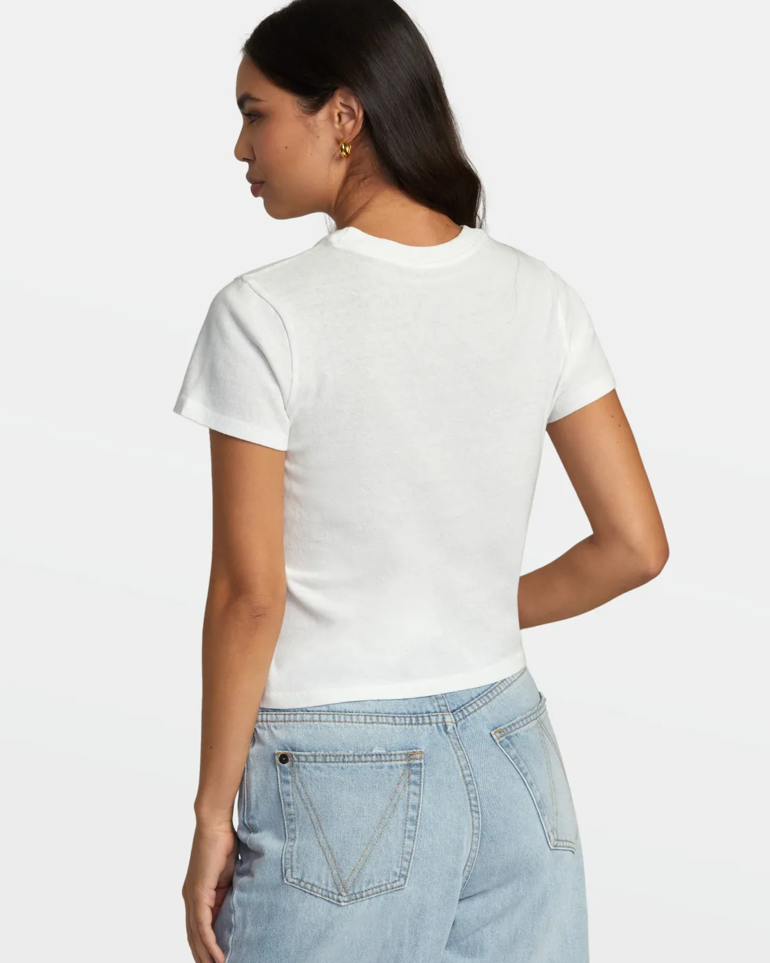 RVCA WHATEVER TEE Vintage White