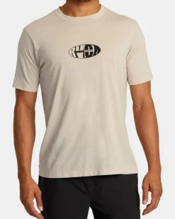 RVCA Y2 SHORT SLEEVE TEE Warm Grey Clearance