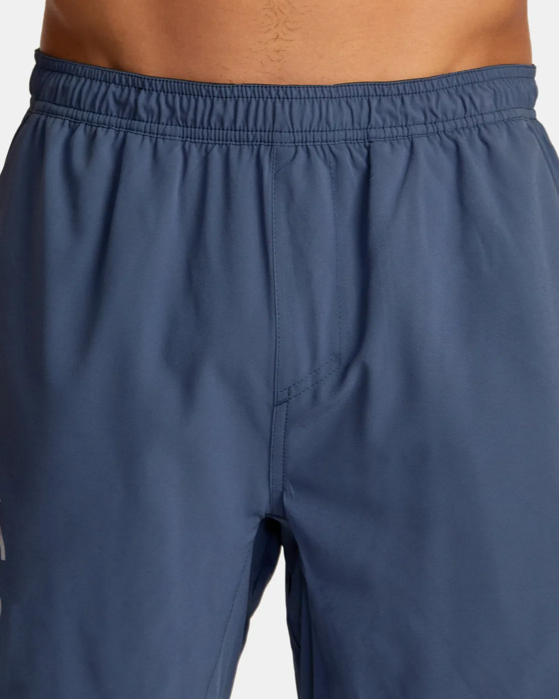 RVCA YOGGER TRAIN 2-IN-1 17" WORKOUT SHORTS Vintage Indigo New